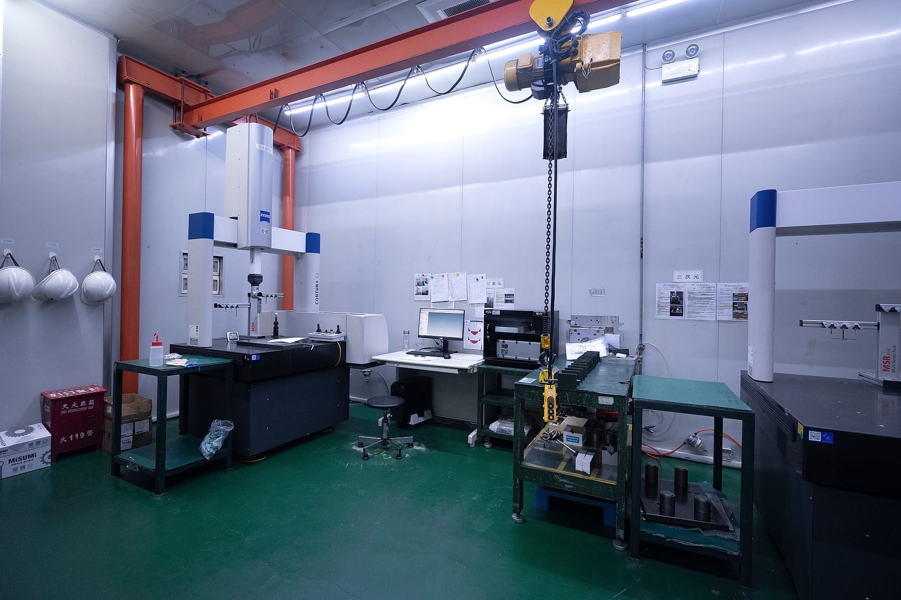 CMM quality inspection laboratory at JingZhan Mould Technology